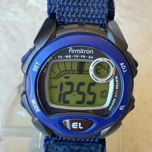 Armitron sports men battery water resistant 165ft chronograph alarm